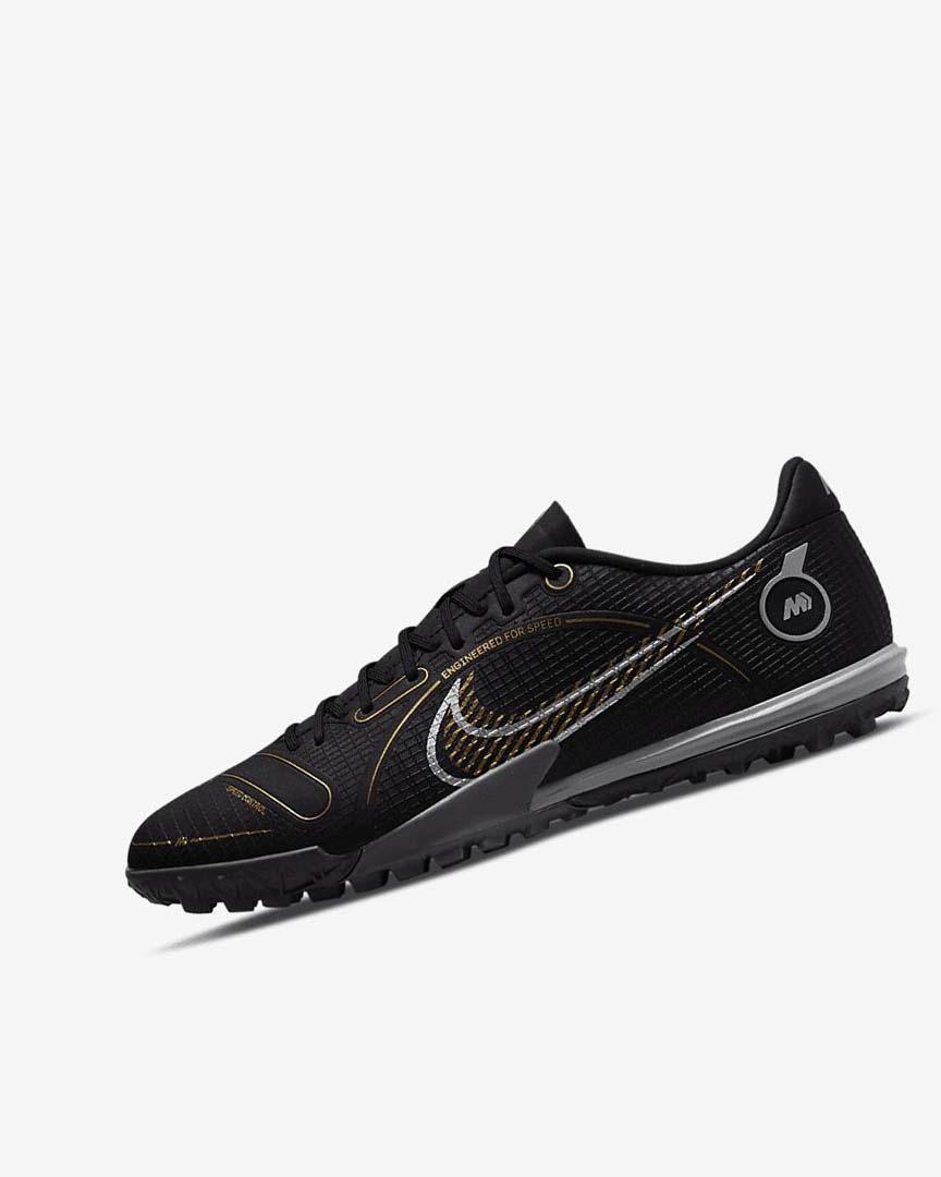 Zapatos De Fútbol Nike Mercurial Vapor 14 Academy TF Mujer Negras Metal Plateadas Gris Metal Doradas | AR3152