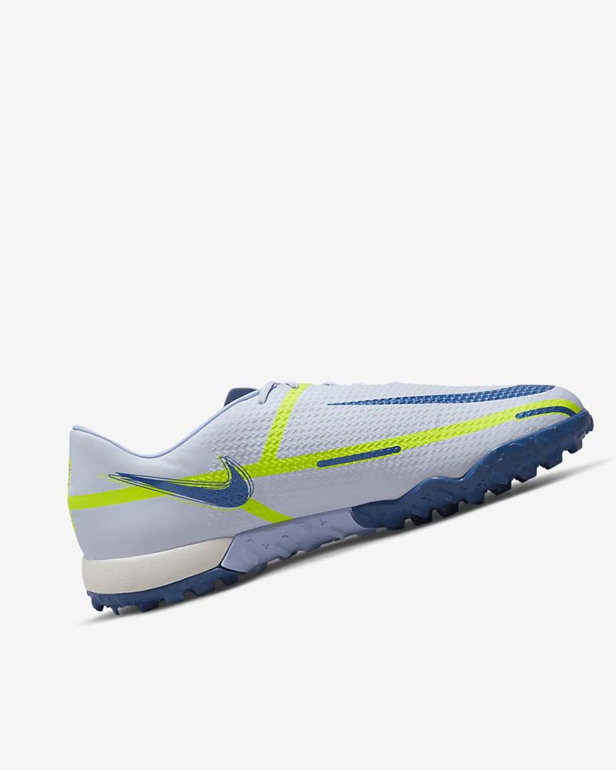 Zapatos De Fútbol Nike Phantom GT2 Academy TF Mujer Gris Azules Claro Azules Oscuro | AR2516