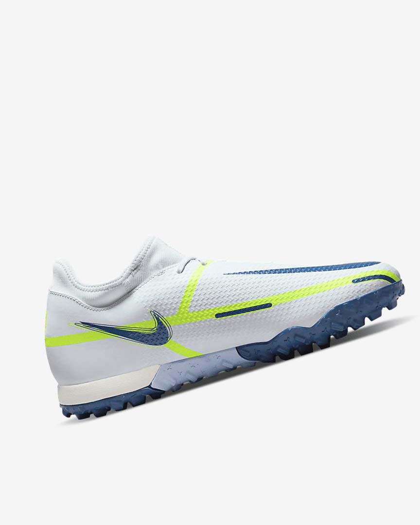 Zapatos De Fútbol Nike Phantom GT2 Academy Dynamic Fit TF Mujer Gris Azules Claro Azules Oscuro | AR4585