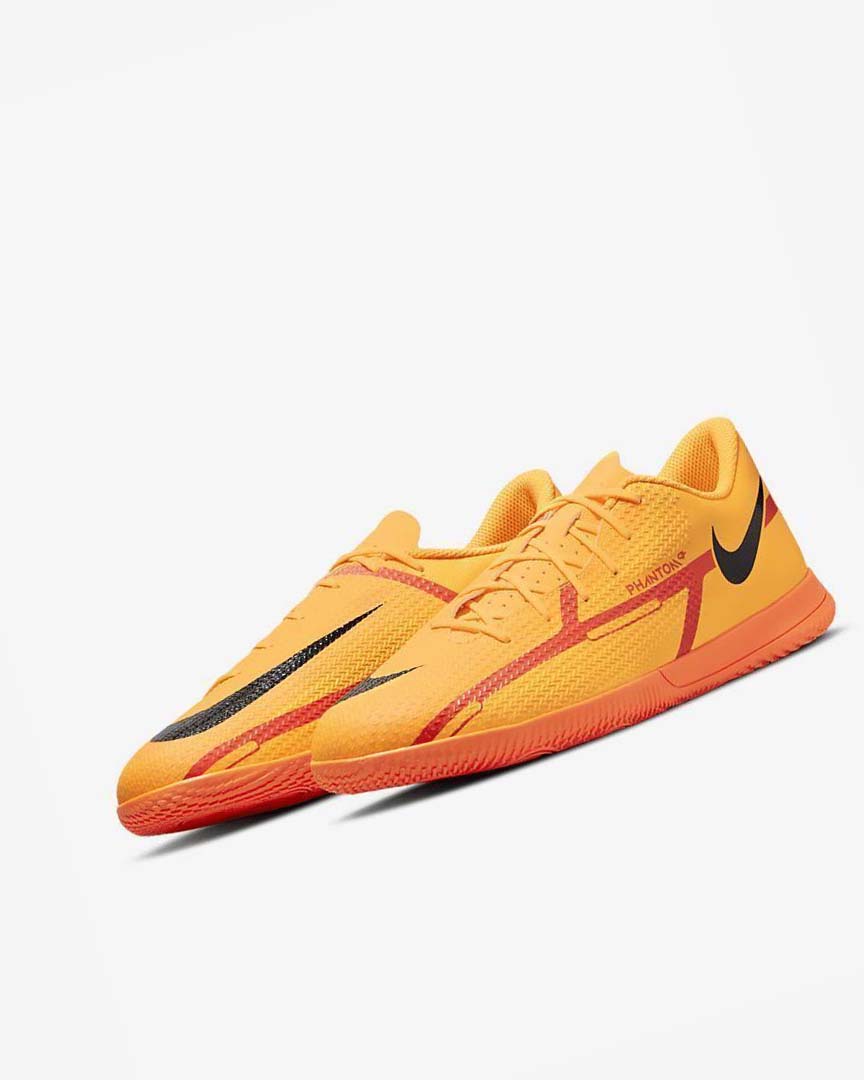 Zapatos De Fútbol Nike Phantom GT2 Club IC Hombre Naranjas Naranjas Rojas Claro Negras | AR5078