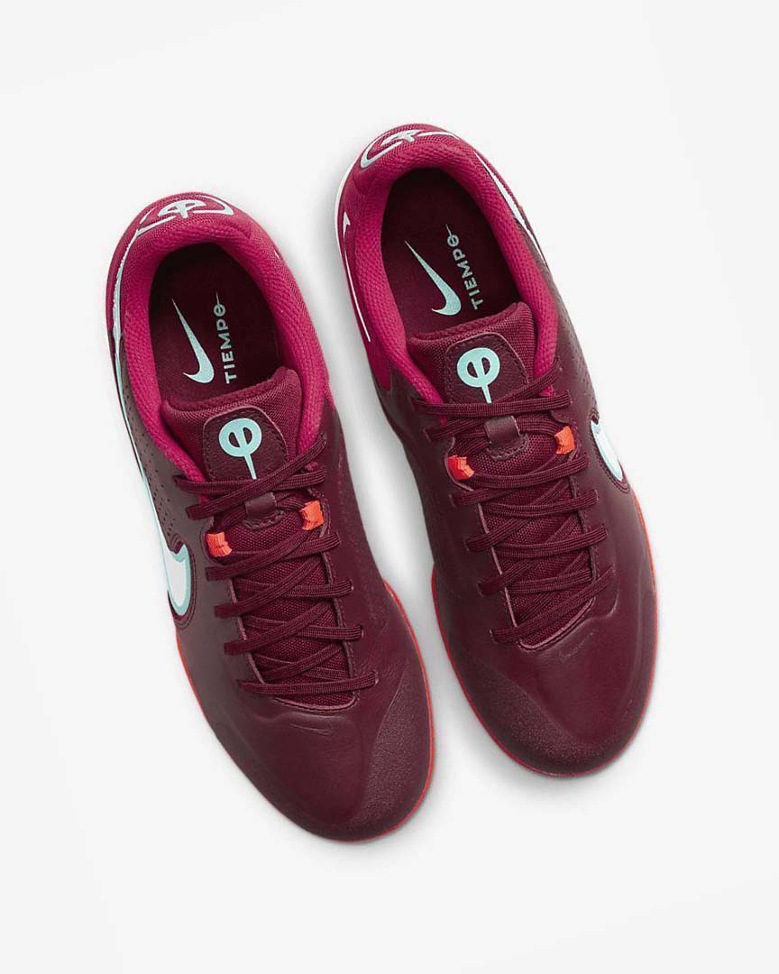 Zapatos De Fútbol Nike React Tiempo Legend 9 Pro IC Hombre Rojas Rojas Claro Blancas | AR2952