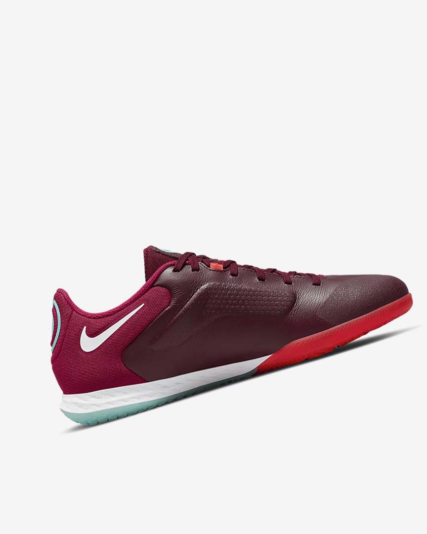 Zapatos De Fútbol Nike React Tiempo Legend 9 Pro IC Mujer Rojas Rojas Claro Blancas | AR4513