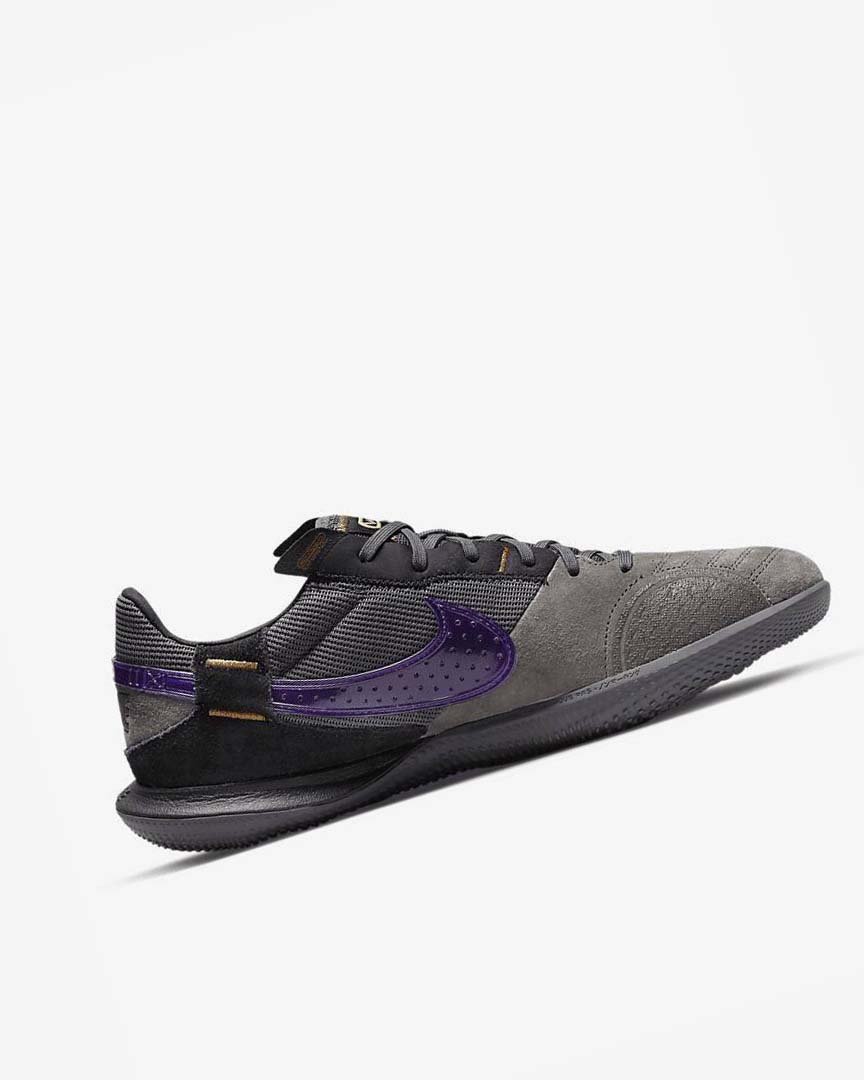 Zapatos De Fútbol Nike Streetgato Hombre Negras Gris Moradas | AR2435