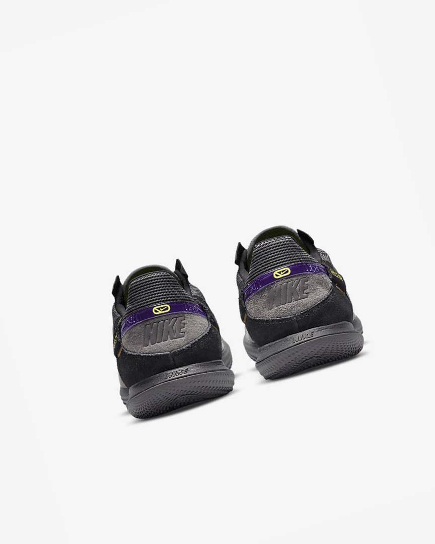 Zapatos De Fútbol Nike Streetgato Hombre Negras Gris Moradas | AR2435