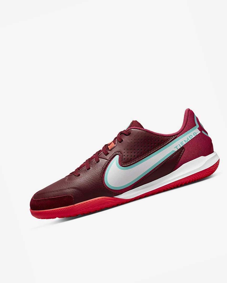 Zapatos De Fútbol Nike Tiempo Legend 9 Academy IC Hombre Rojas Rojas Claro Blancas | AR4777