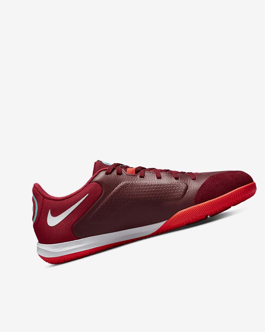 Zapatos De Fútbol Nike Tiempo Legend 9 Academy IC Mujer Rojas Rojas Claro Blancas | AR5046