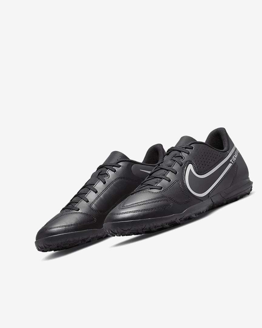 Zapatos De Fútbol Nike Tiempo Legend 9 Club TF Mujer Negras Gris Oscuro Negras | AR2733