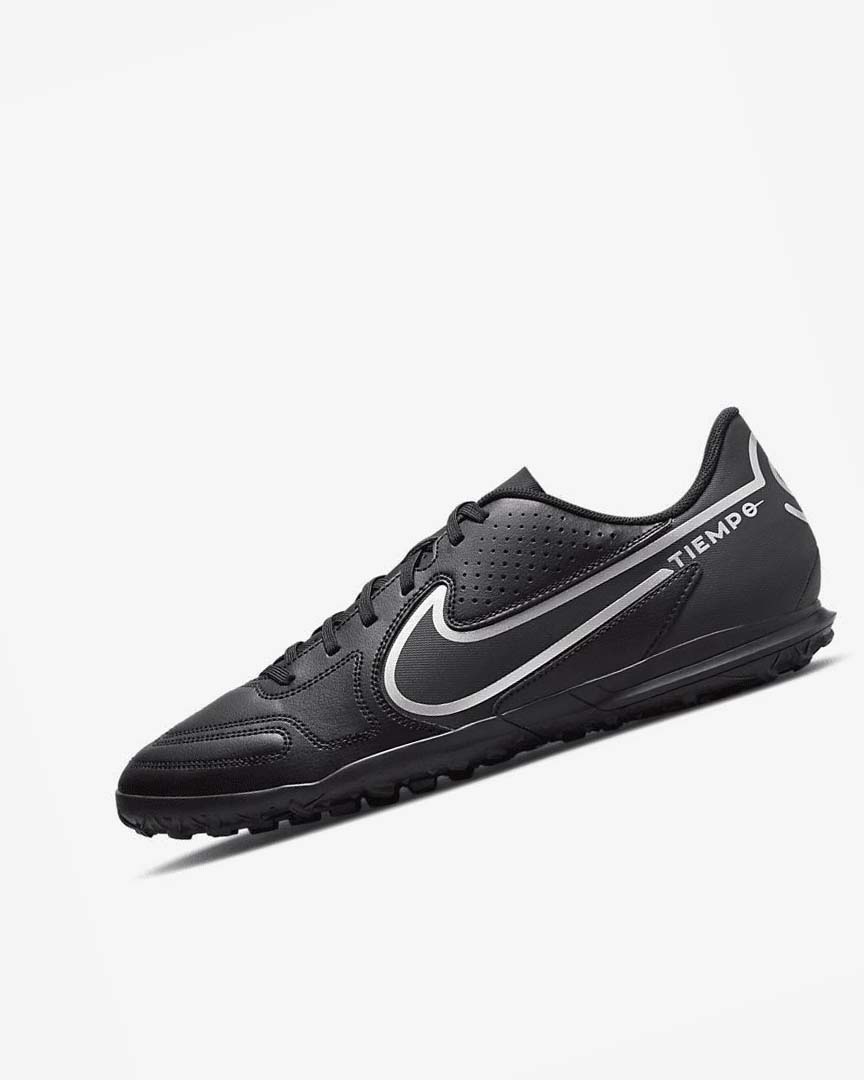 Zapatos De Fútbol Nike Tiempo Legend 9 Club TF Hombre Negras Gris Oscuro | AR2965