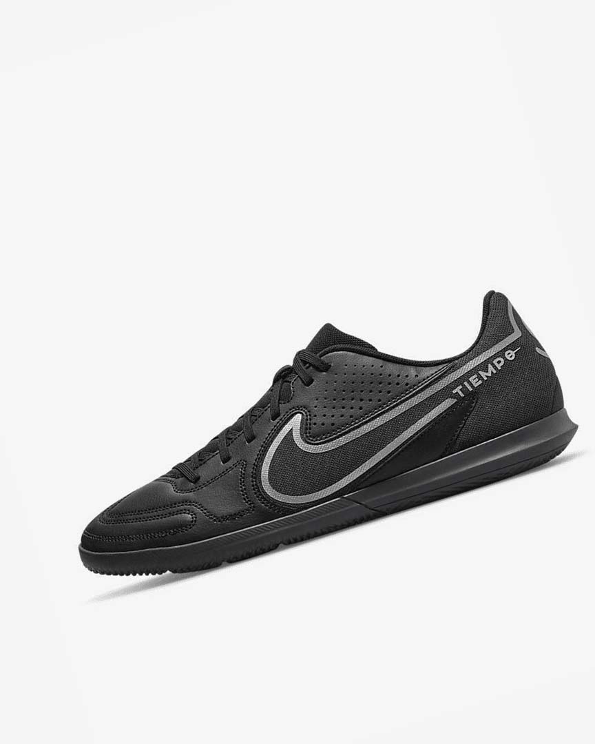 Zapatos De Fútbol Nike Tiempo Legend 9 Club IC Hombre Negras Gris Oscuro | AR3173