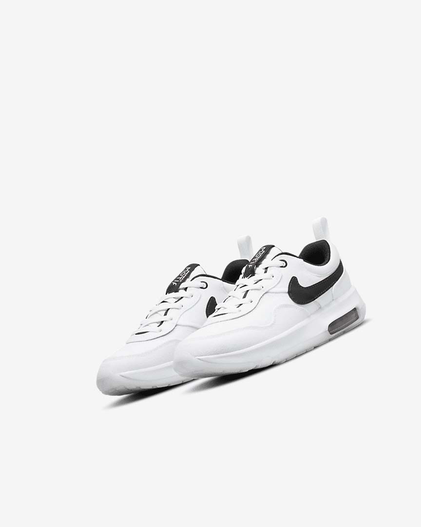 Zapatos Nike Air Max Motif Niña Blancas Blancas Negras | AR5599