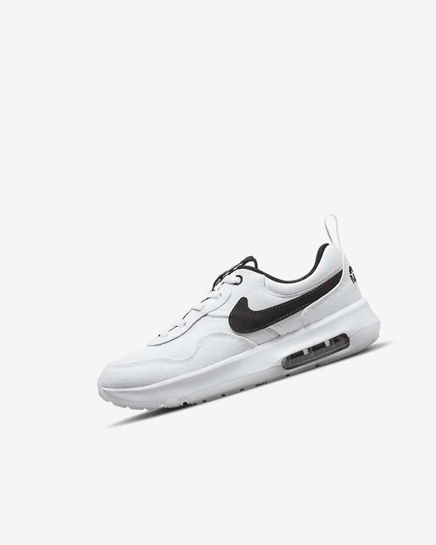 Zapatos Nike Air Max Motif Niña Blancas Blancas Negras | AR5599