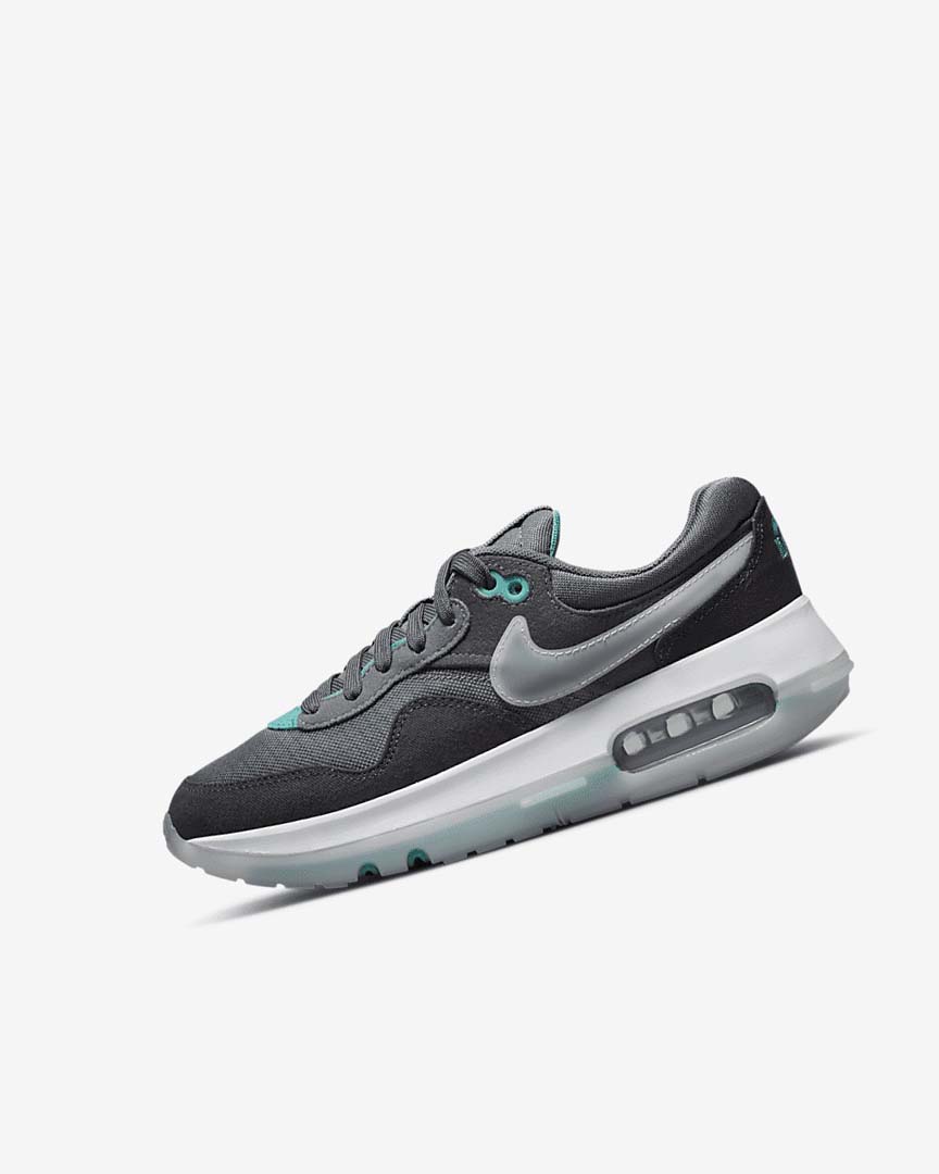 Zapatos Nike Air Max Motif Niña Gris Turquesa Gris Oscuro Negras | AR4661