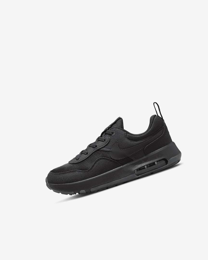 Zapatos Nike Air Max Motif Niña Negras Gris Oscuro Negras | AR2409