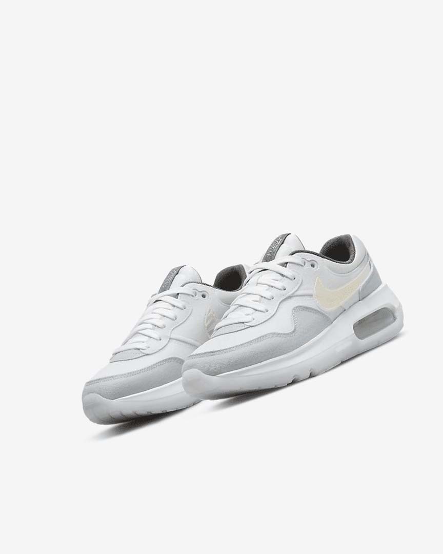 Zapatos Nike Air Max Motif Niño Blancas Blancas Azules Gris | AR2210