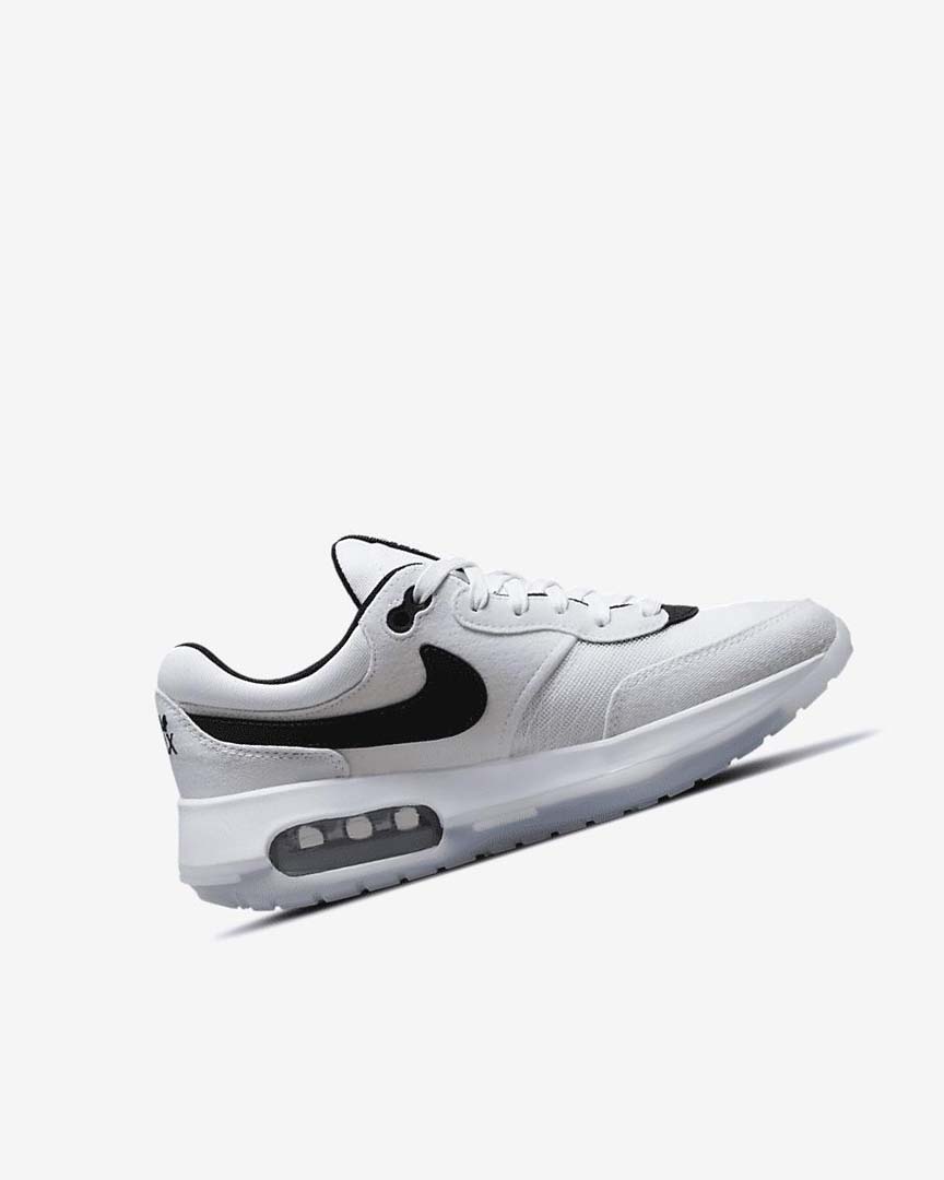 Zapatos Nike Air Max Motif Niño Blancas Blancas Negras | AR2683