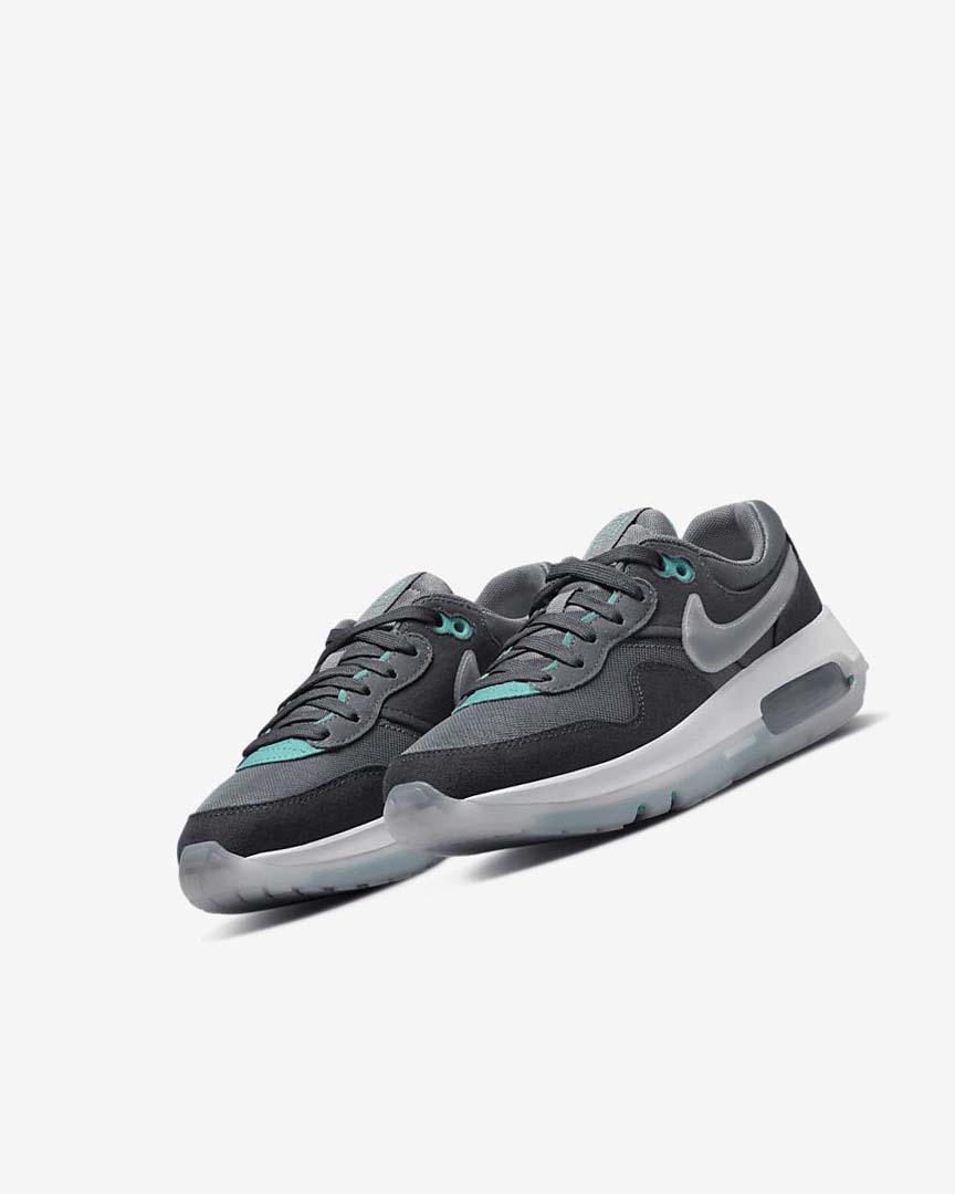 Zapatos Nike Air Max Motif Niño Gris Turquesa Gris Oscuro Negras | AR4670