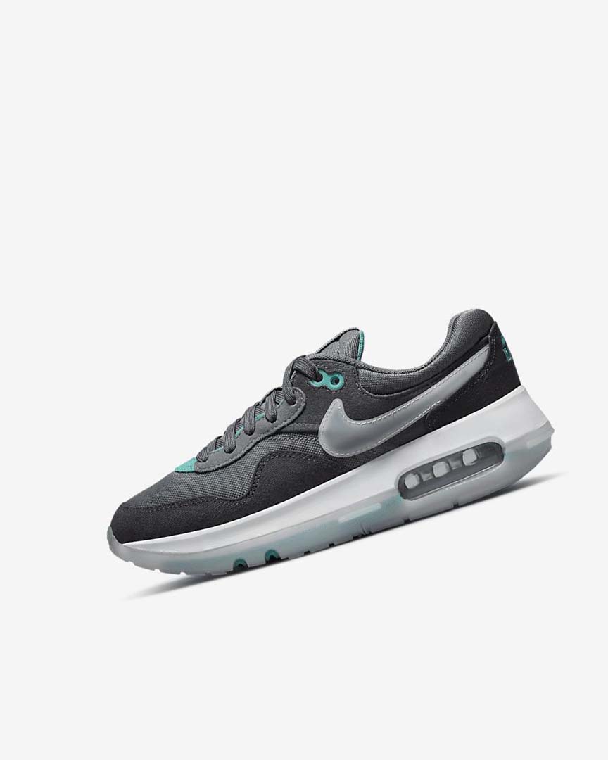 Zapatos Nike Air Max Motif Niño Gris Turquesa Gris Oscuro Negras | AR4670