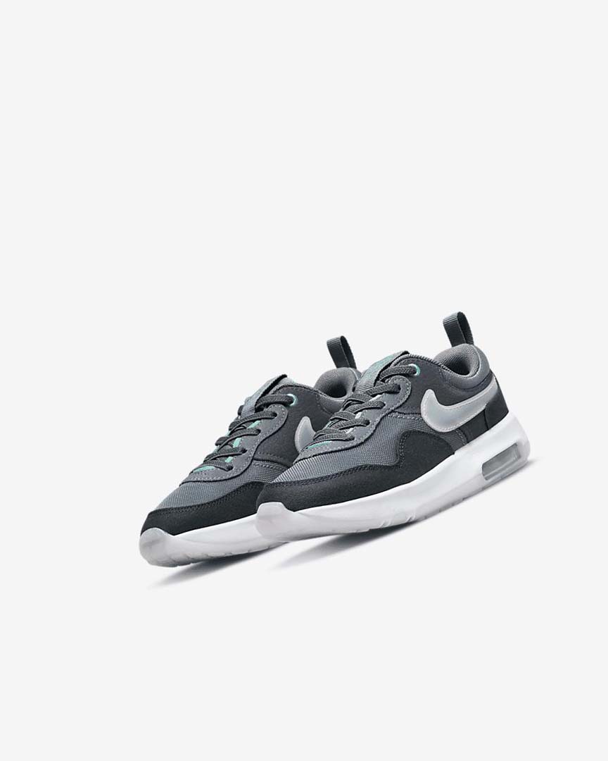 Zapatos Nike Air Max Motif Niño Gris Turquesa Gris Oscuro Negras | AR4896