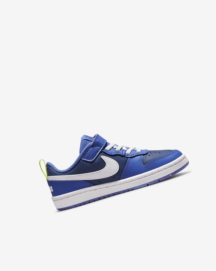 Zapatos Nike Court Borough Low 2 Lil Fruits Niña Azul Marino Azules Azules Blancas | AR2976