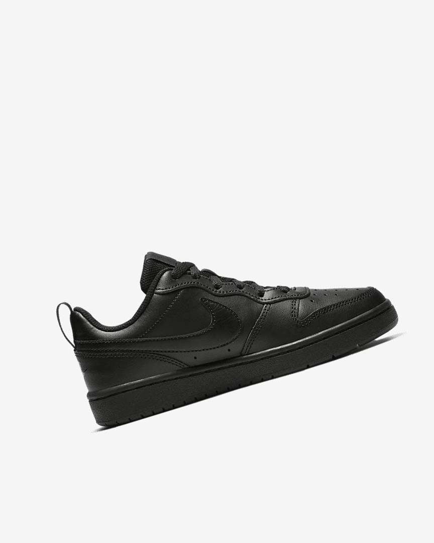 Zapatos Nike Court Borough Low 2 Niño Negras Negras Negras | AR2574