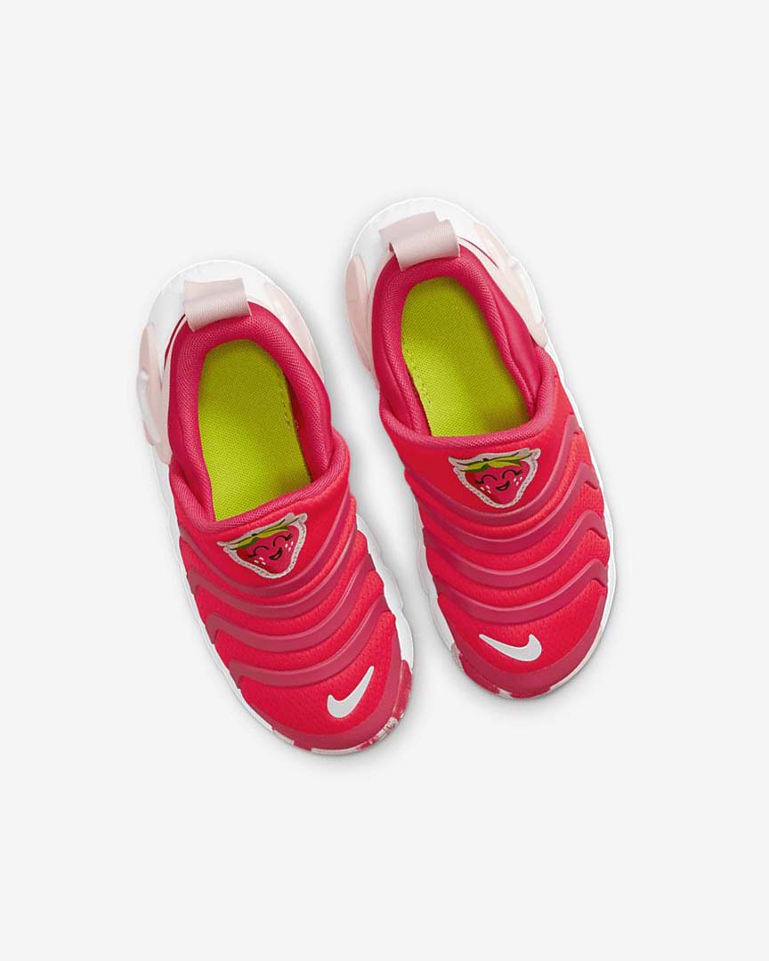 Zapatos Nike Dynamo Go Lil Fruits Niña Rojas Rosas Blancas | AR4540