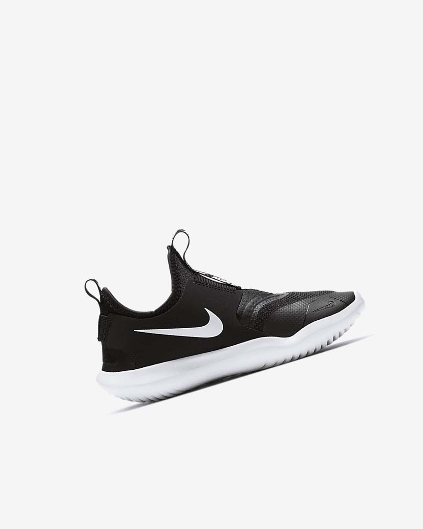 Zapatos Nike Flex Runner Niña Negras Blancas | AR2371