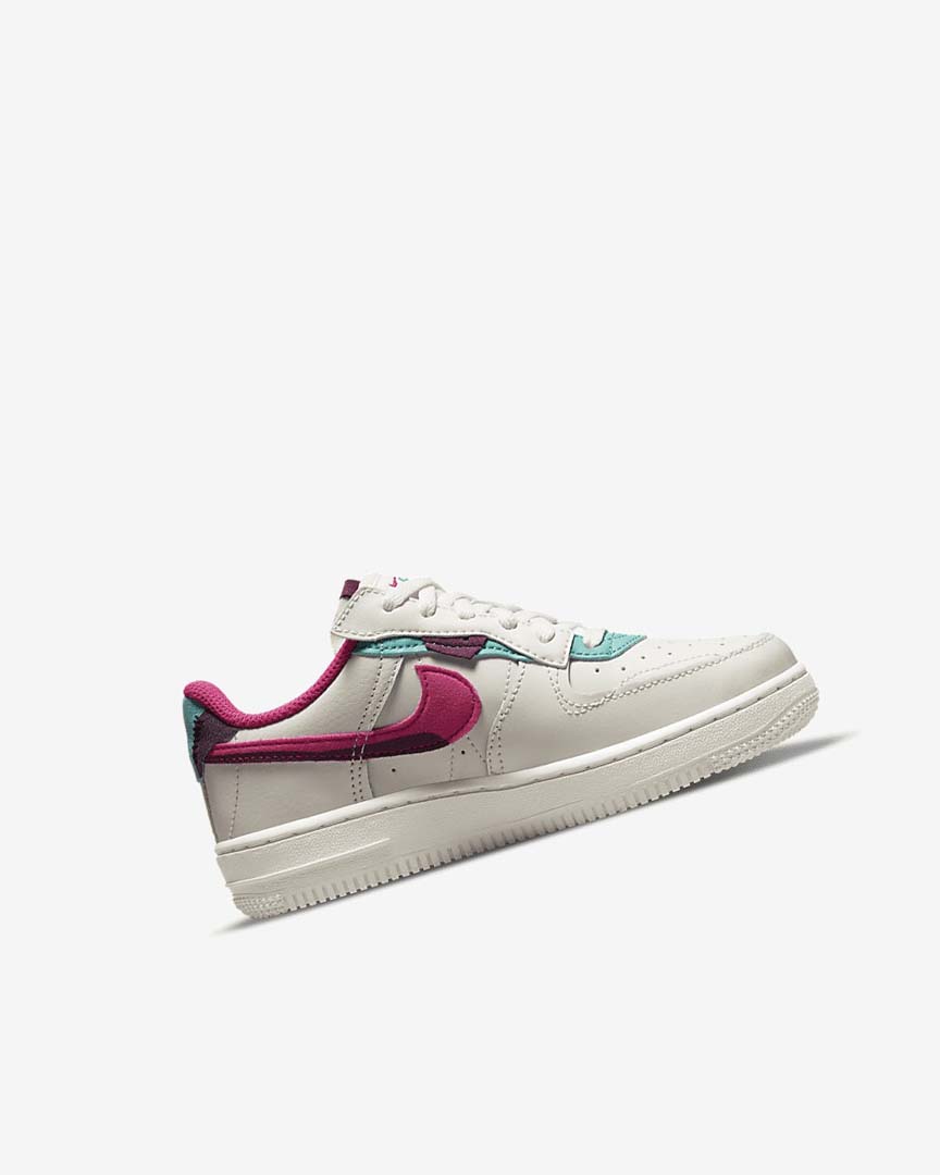 Zapatos Nike Force 1 Fontanka Niña Turquesa Rosas | AR2796