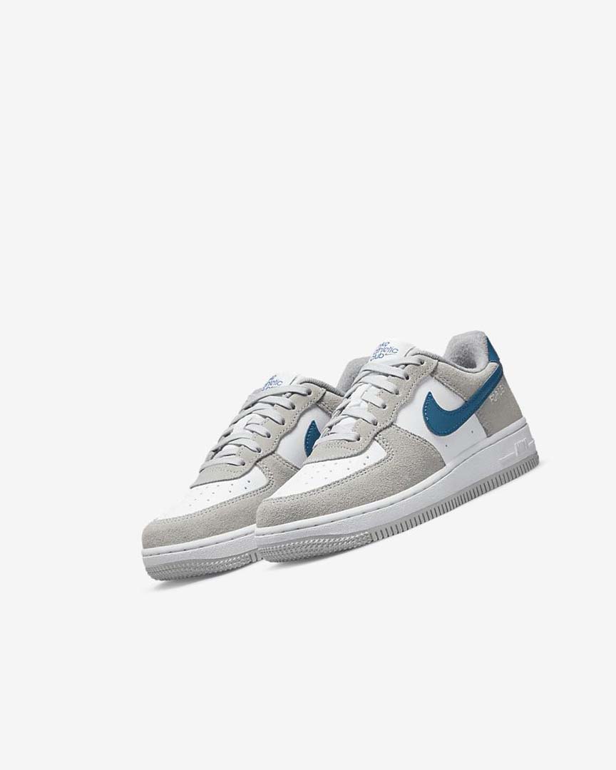 Zapatos Nike Force 1 LV8 Niño Gris Claro Blancas Gris Claro | AR5410