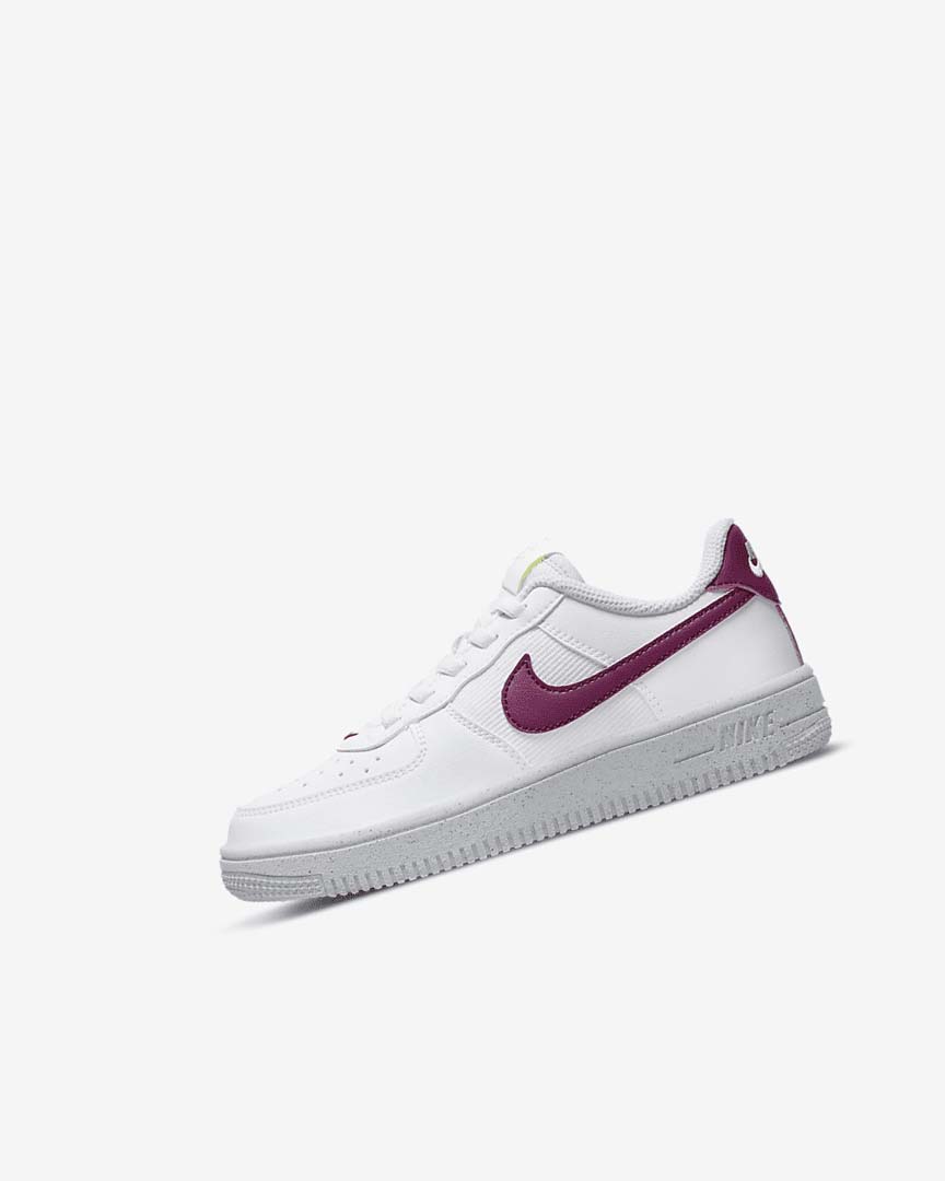 Zapatos Nike Force 1 Next Nature Niña Blancas Plateadas | AR4729