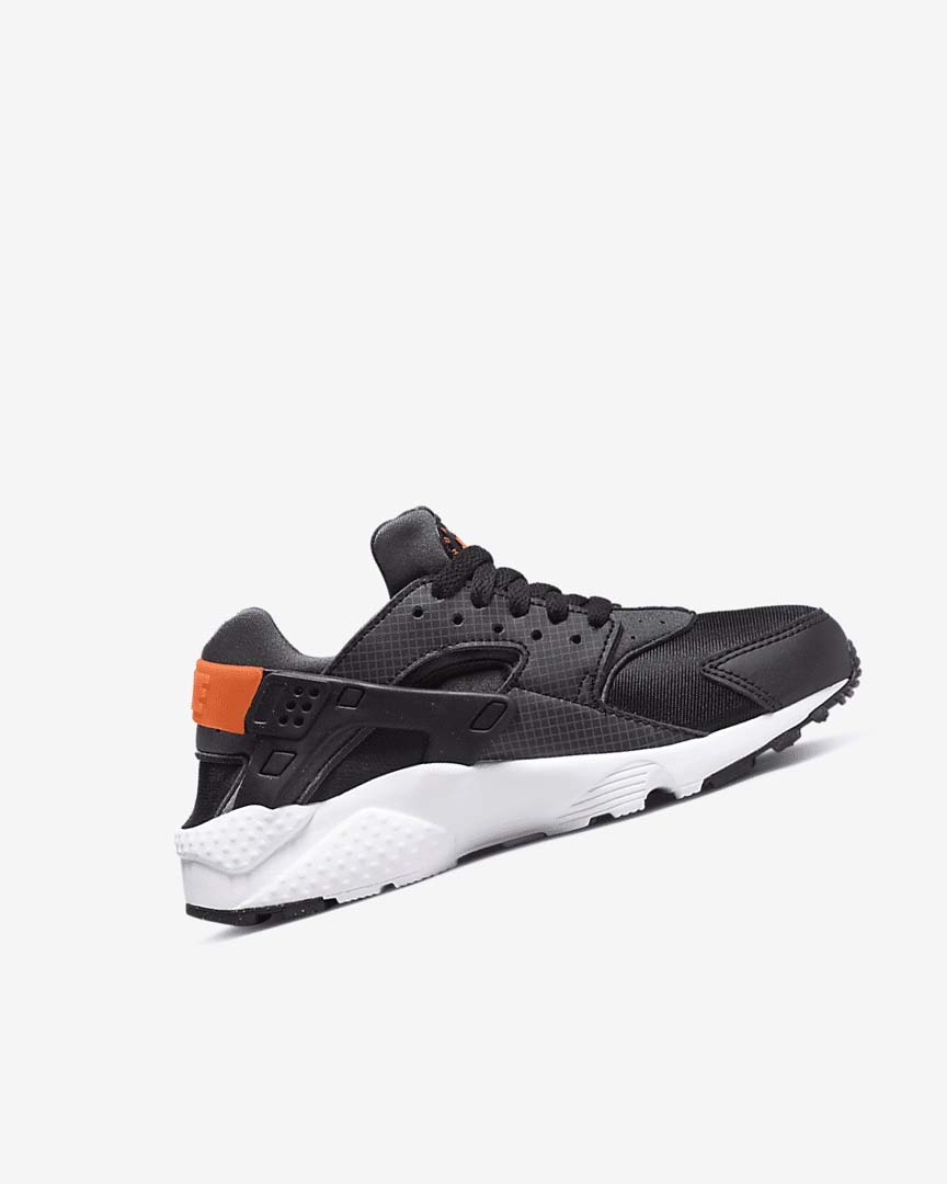 Zapatos Nike Huarache Run Niña Negras Naranjas Gris Blancas | AR4558