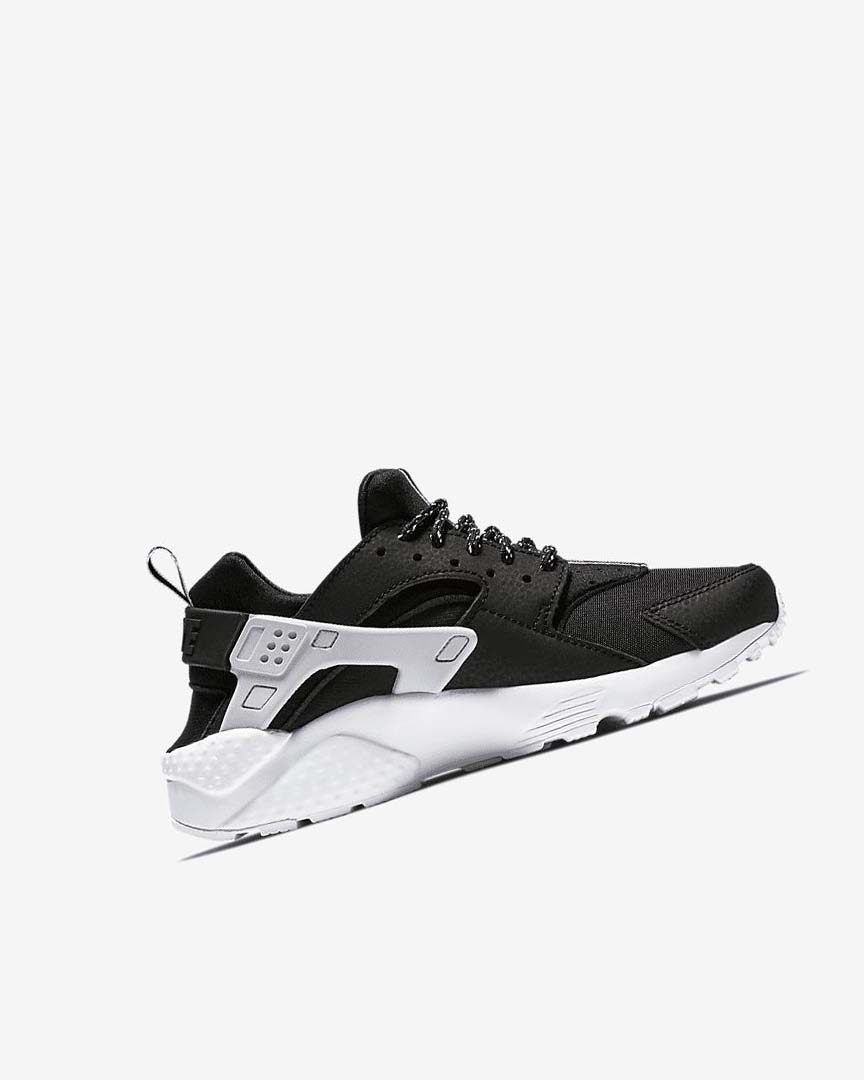 Zapatos Nike Huarache SE Niño Negras Blancas Negras | AR4514