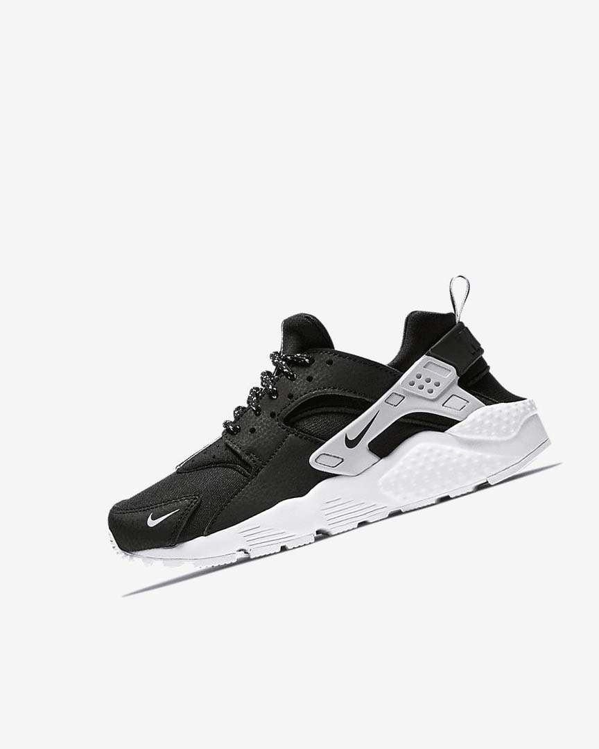 Zapatos Nike Huarache SE Niño Negras Blancas Negras | AR4514