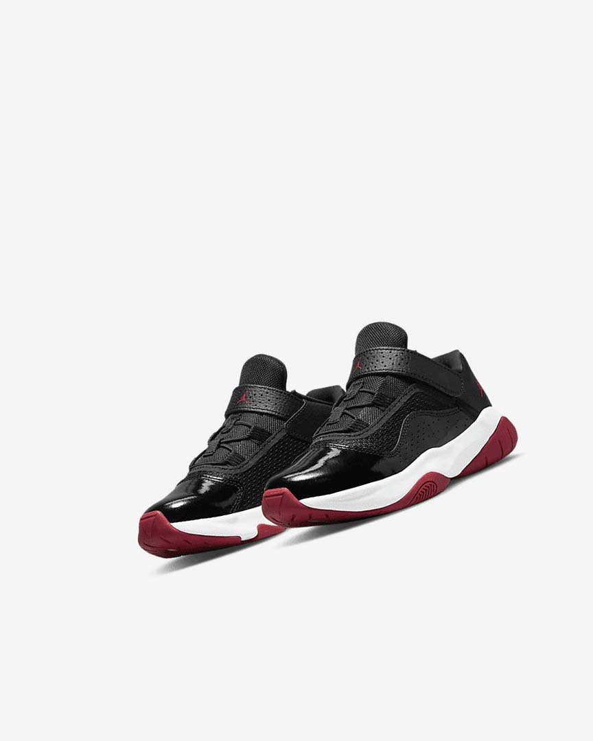 Zapatos Nike Jordan 11 CMFT Low Niño Negras Rojas Blancas | AR2416