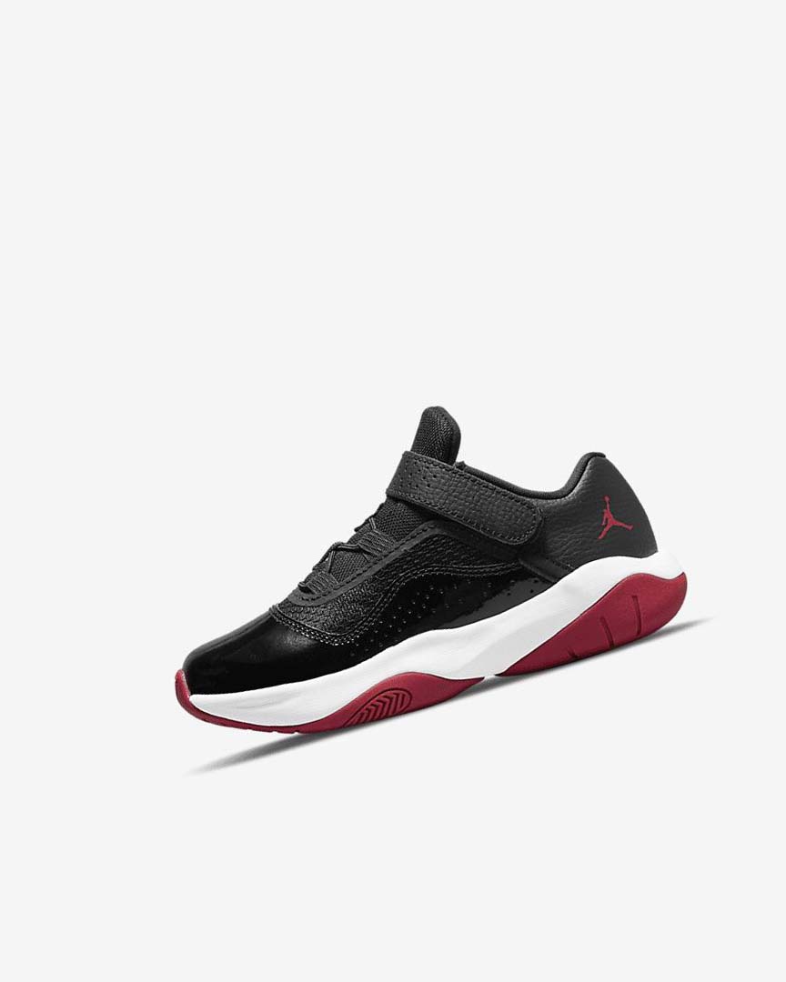 Zapatos Nike Jordan 11 CMFT Low Niño Negras Rojas Blancas | AR2416