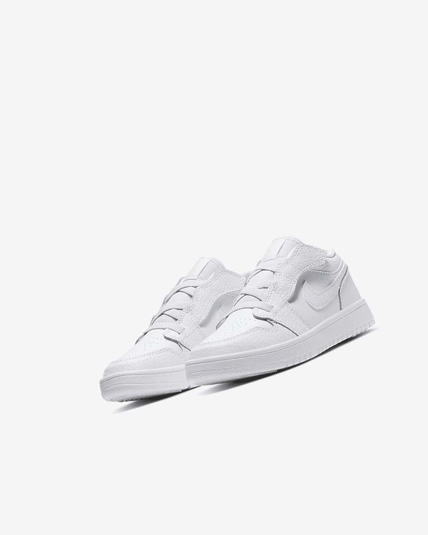 Zapatos Nike Jordan 1 Low Alt Niño Blancas Blancas Blancas | AR3002