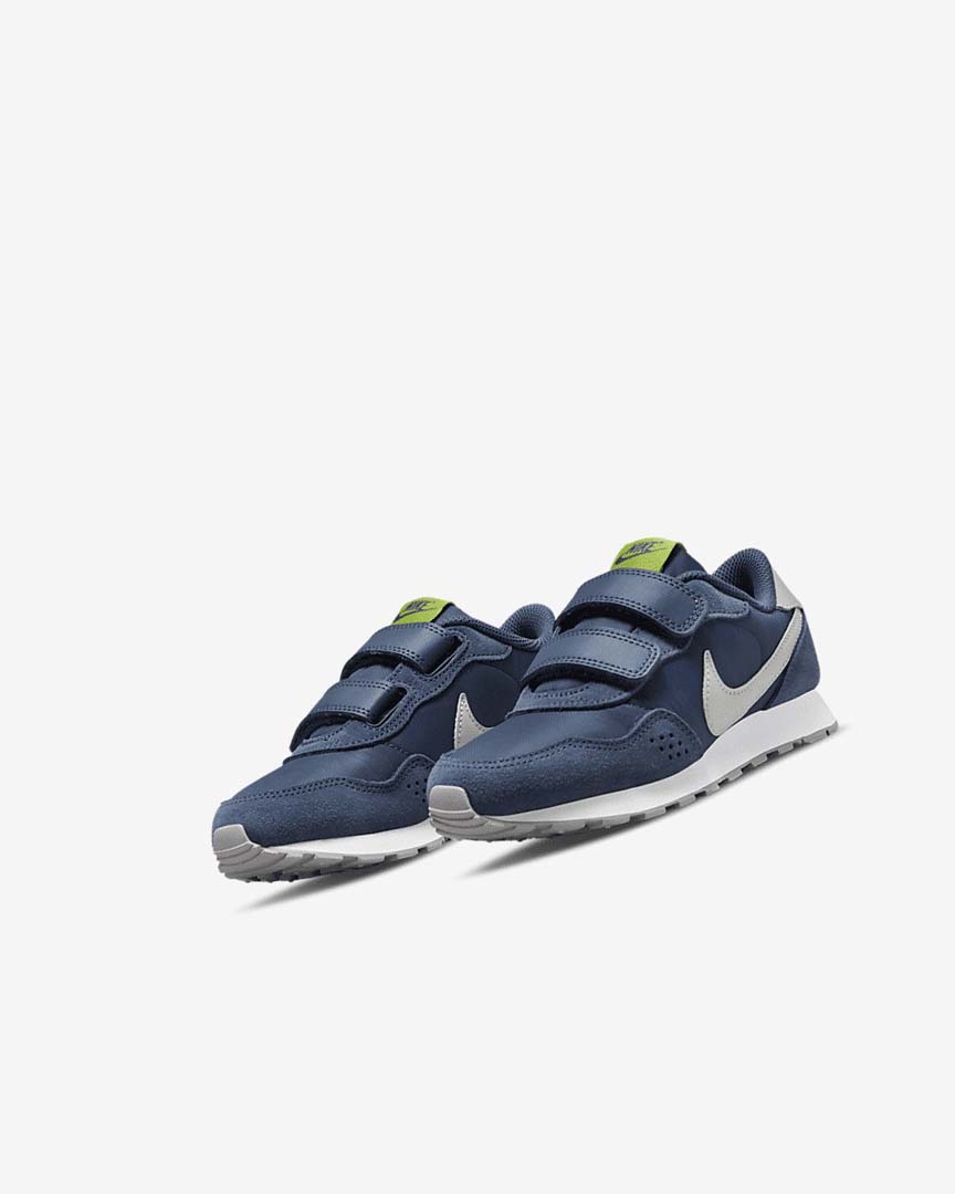 Zapatos Nike MD Valiant Niña Azul Marino Verde Gris | AR2748