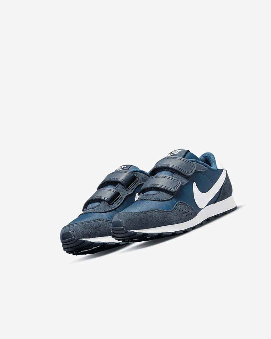 Zapatos Nike MD Valiant Niña Azul Marino Blancas | AR2875