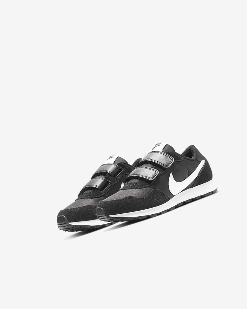 Zapatos Nike MD Valiant Niño Negras Blancas | AR5408