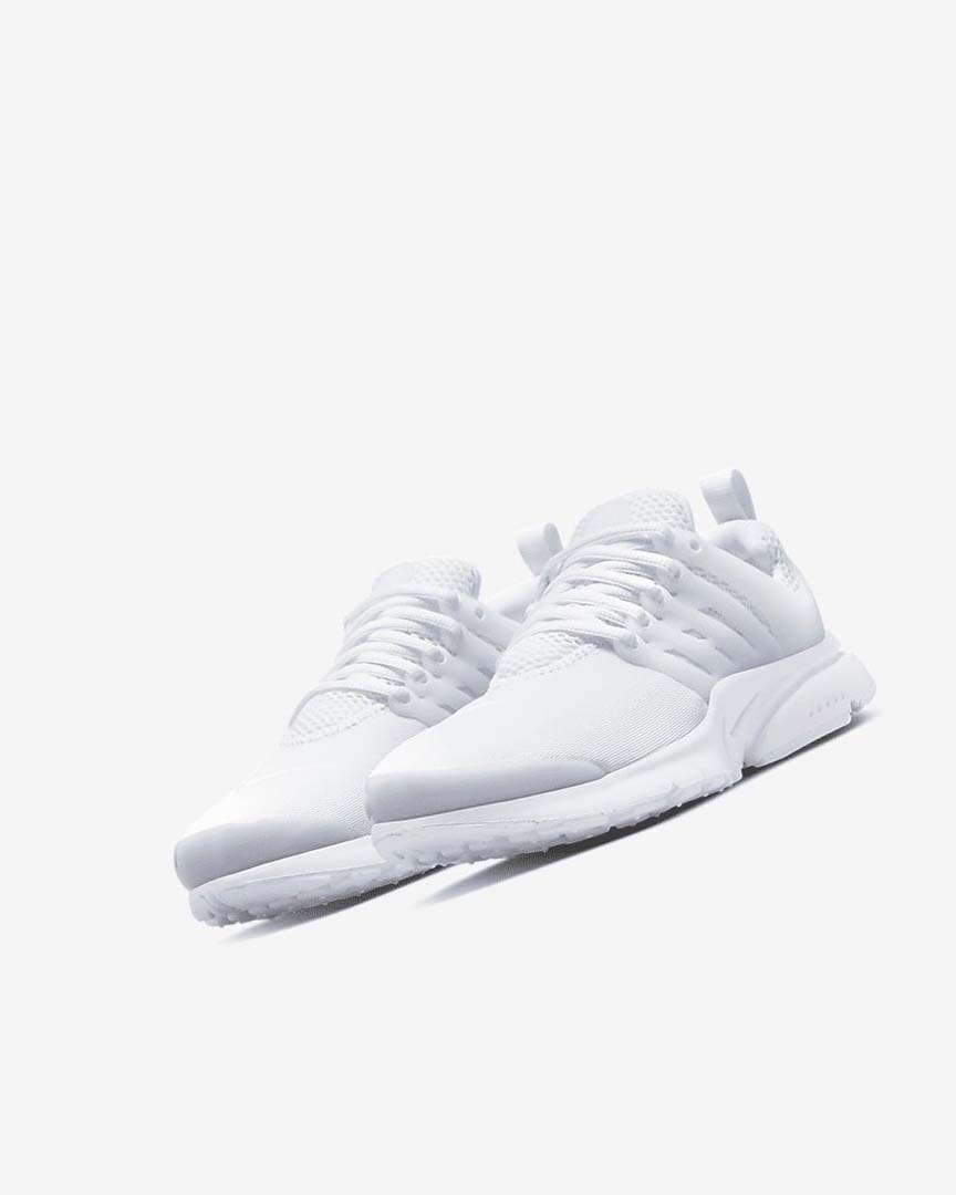 Zapatos Nike Presto Niño Blancas Blancas Plateadas Blancas | AR2411