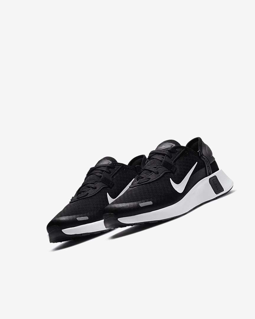 Zapatos Nike Reposto Niño Negras Gris Oscuro Gris Blancas | AR3054