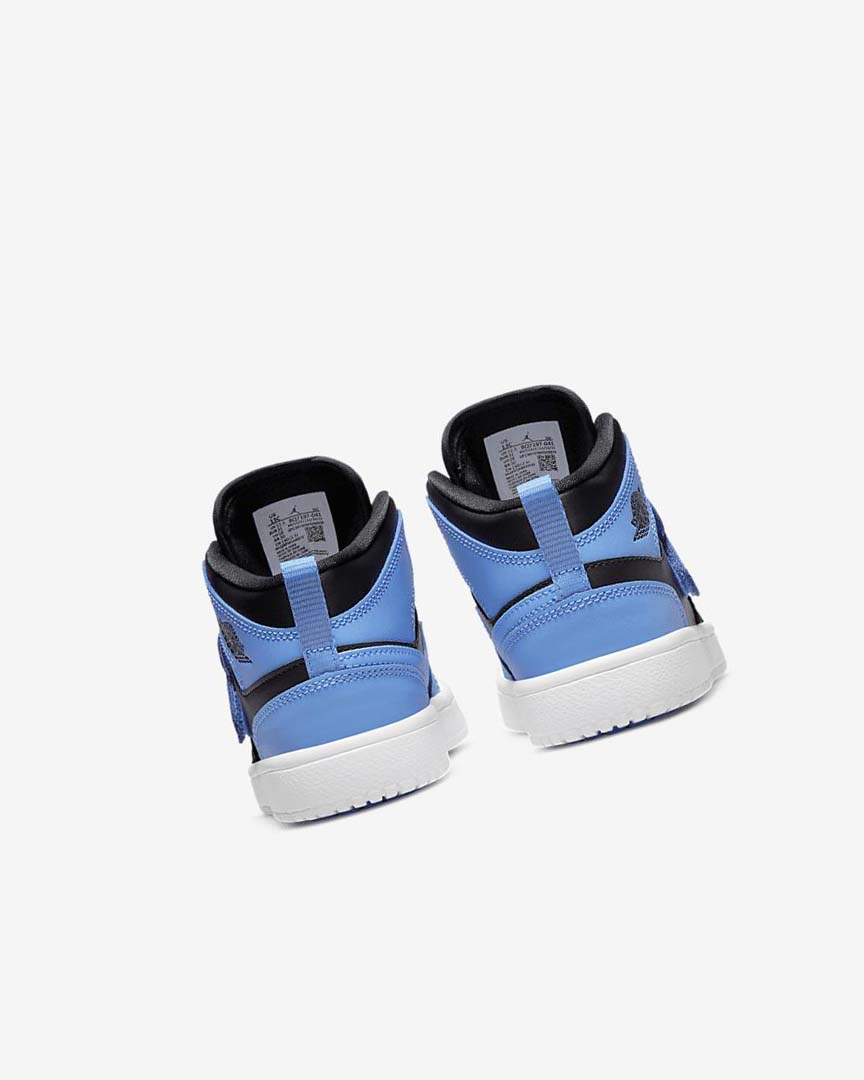 Zapatos Nike Sky Jordan 1 Niño Negras Blancas Azules | AR5423