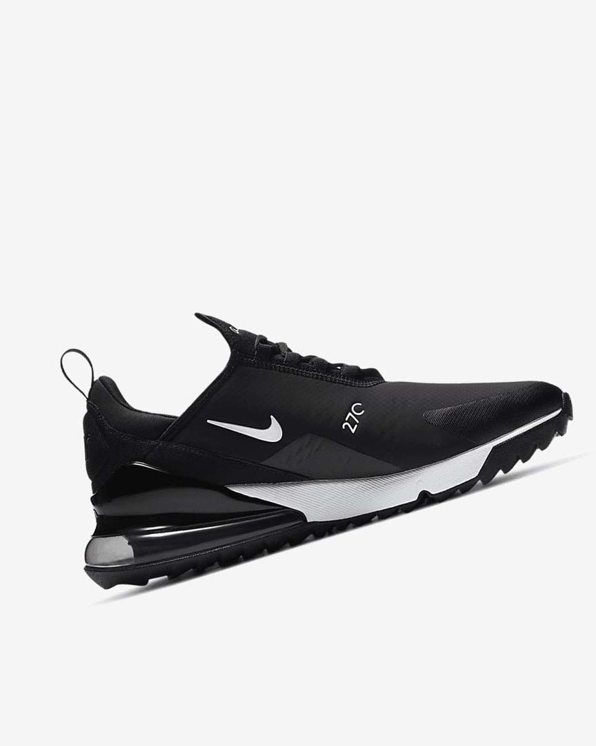 Zapatos de Golf Nike Air Max 270 G Mujer Negras Blancas | AR5045