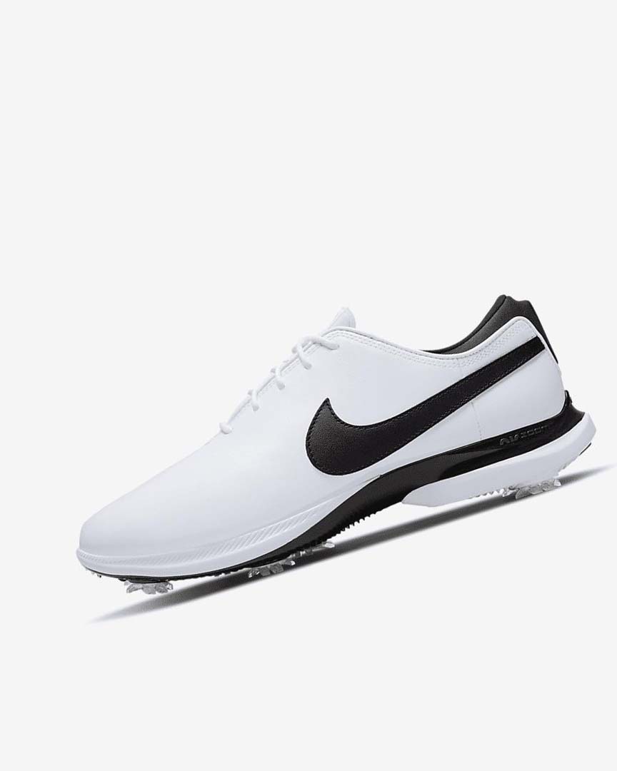 Zapatos de Golf Nike Air Zoom Victory Tour 2 Mujer Blancas Blancas Negras | AR2548