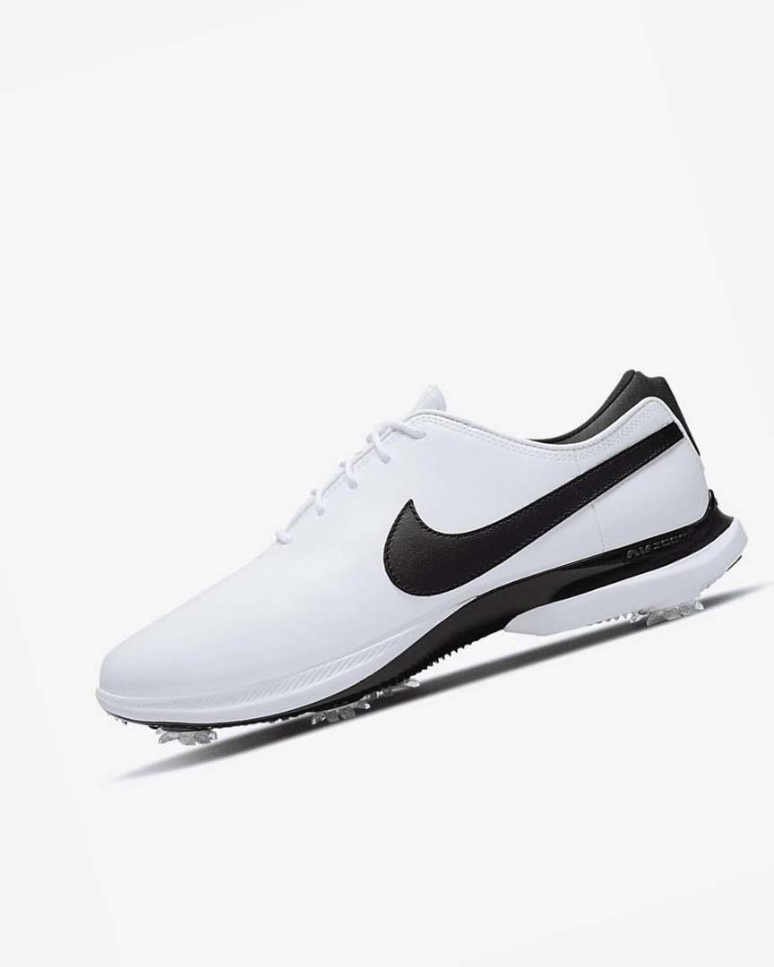 Zapatos de Golf Nike Air Zoom Victory Tour 2 Hombre Blancas Blancas Negras | AR3154