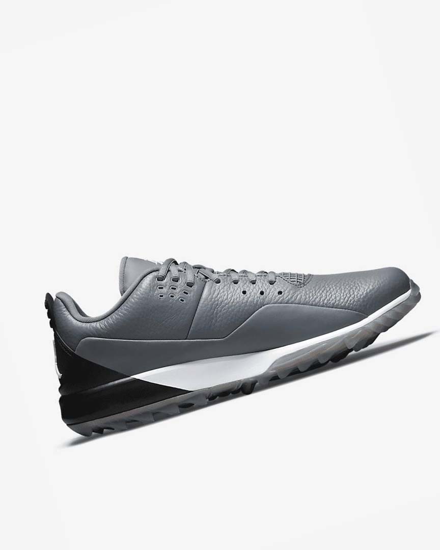 Zapatos de Golf Nike Jordan ADG 3 Hombre Gris Negras Blancas | AR2571