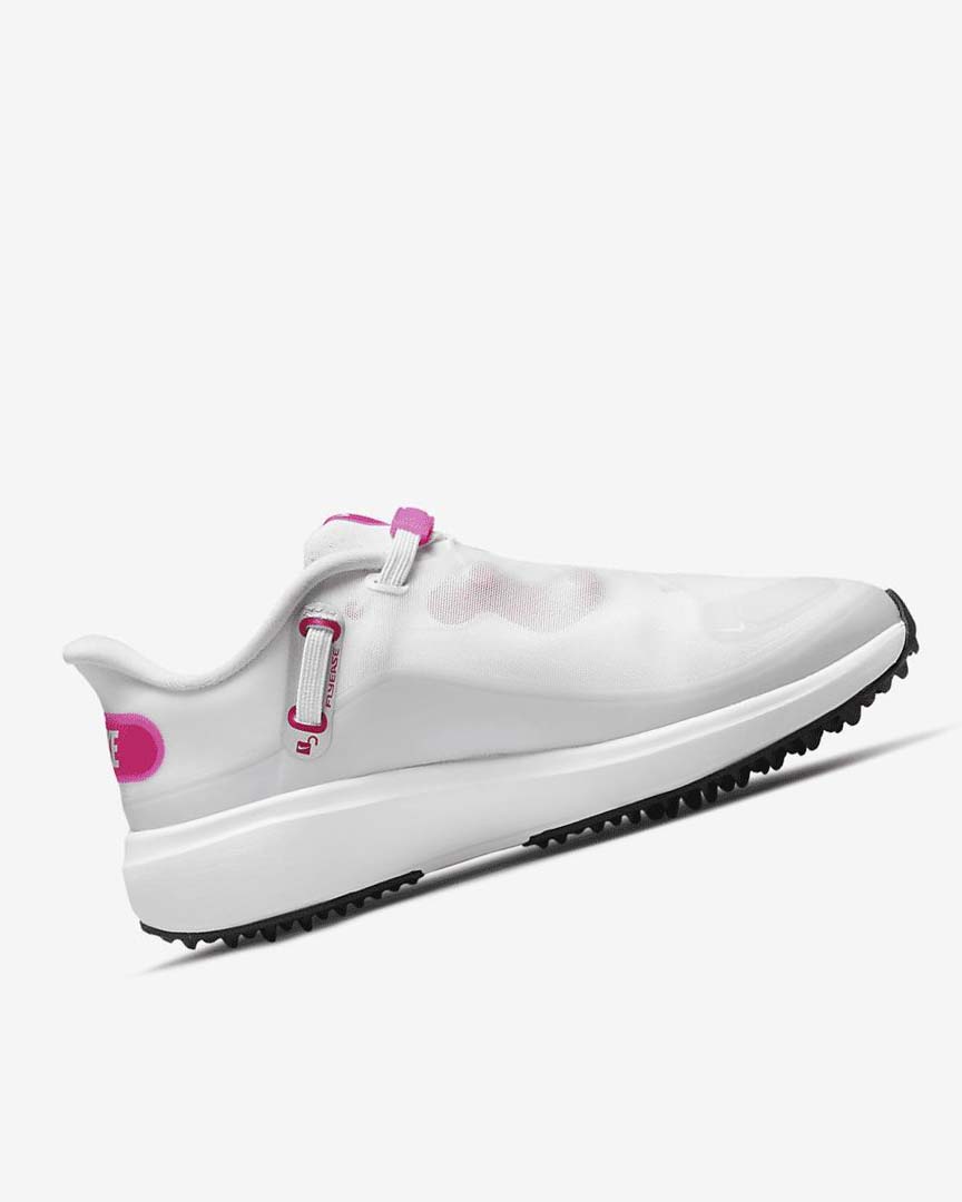 Zapatos de Golf Nike React Ace Tour Mujer Blancas Negras Rosas | AR3170