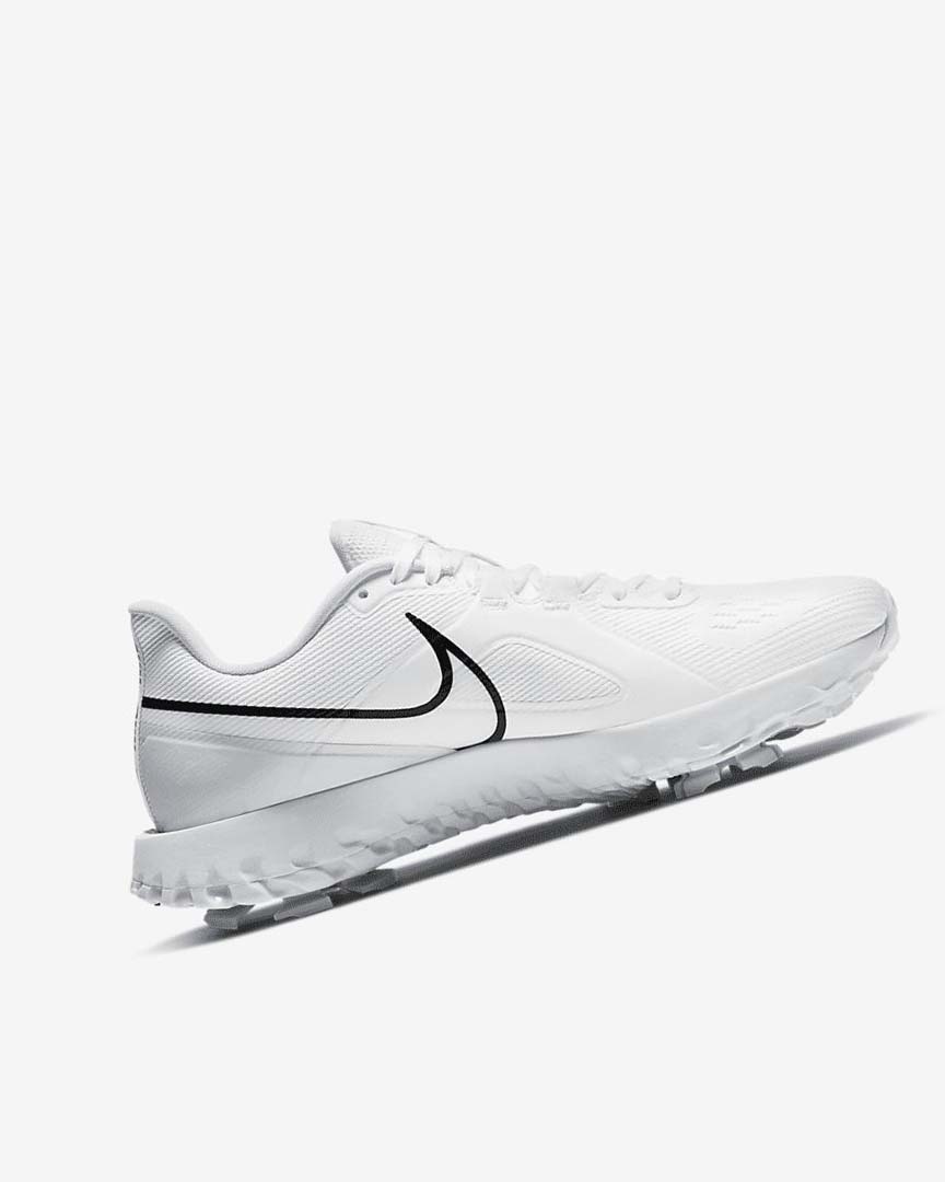 Zapatos de Golf Nike React Infinity Pro Mujer Blancas Metal Plateadas Negras | AR3209