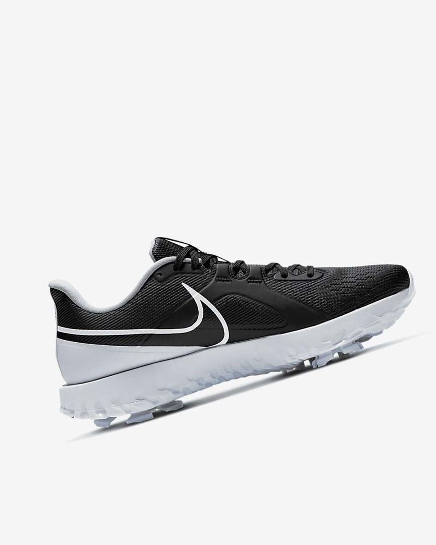 Zapatos de Golf Nike React Infinity Pro Mujer Negras Metal Plateadas Blancas | AR4767