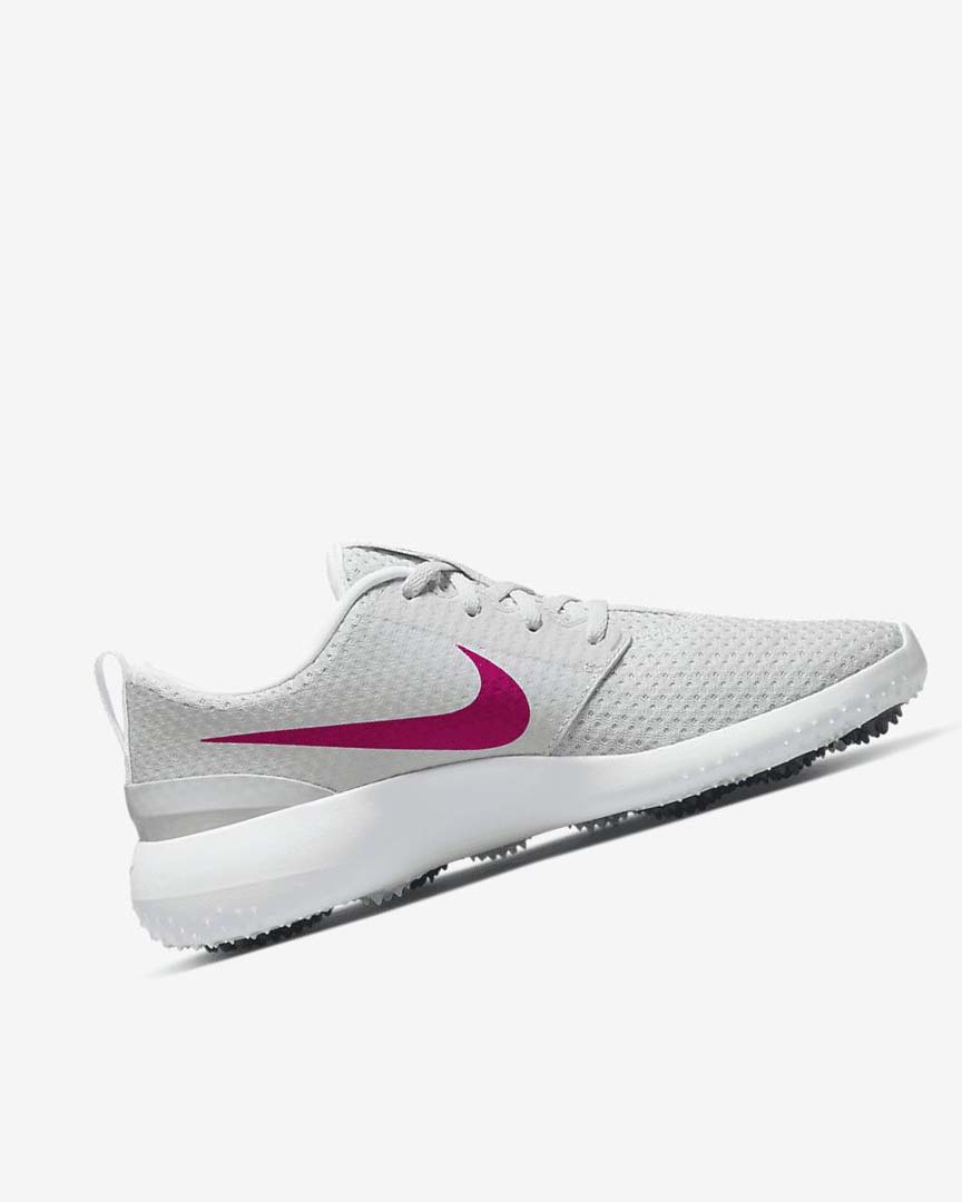 Zapatos de Golf Nike Roshe G Mujer Blancas Negras Rosas | AR2696