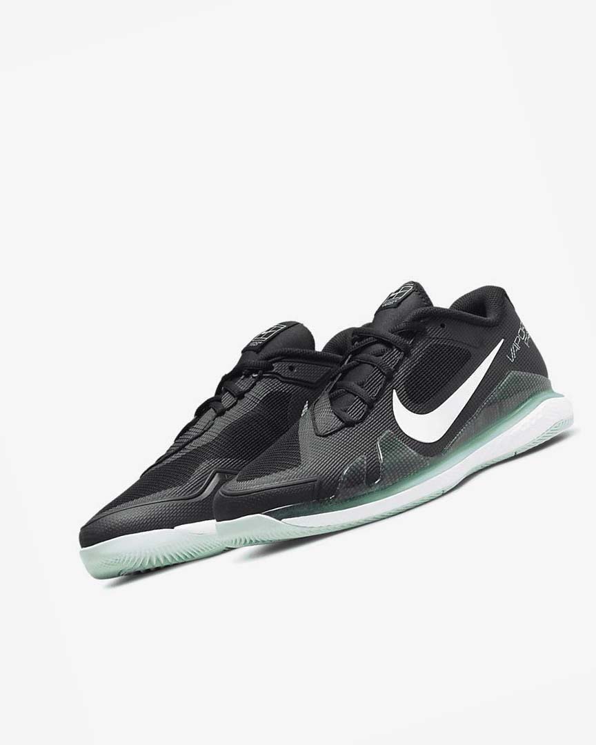 Zapatos de Tenis Nike Court Air Zoom Vapor Pro Hombre Negras Verde Menta Blancas | AR2318